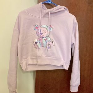 Small cropped hoodie